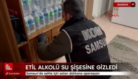 samsunda sahte icki satan dukkana operasyon iAc6LR6K