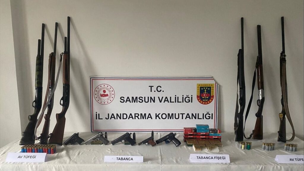 samsunda silah kacakcilarina yonelik operasyon GaC8ajbY