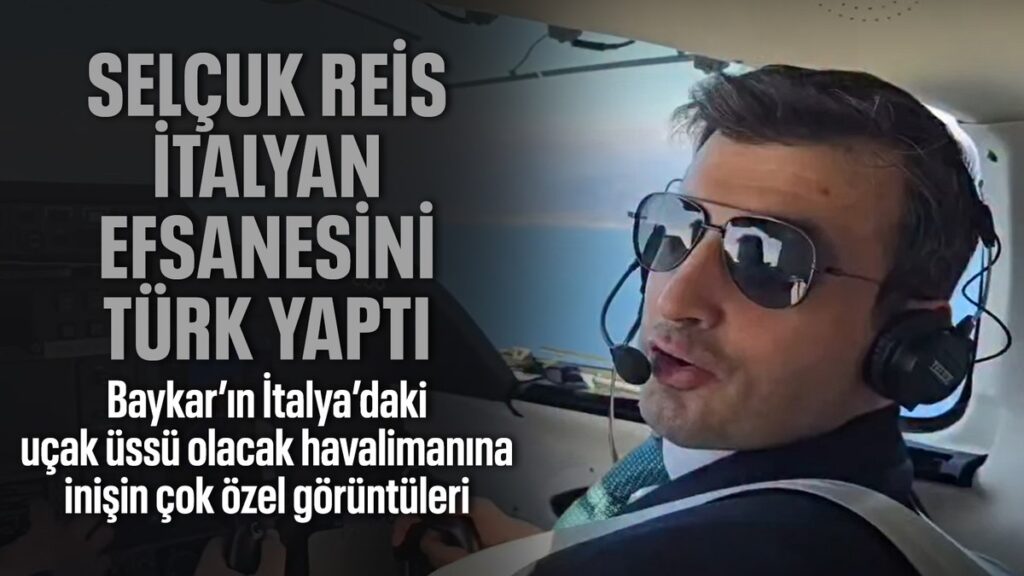 selcuk bayraktar piaggio p180nin pilot koltuguna oturdu EjbI4LGx