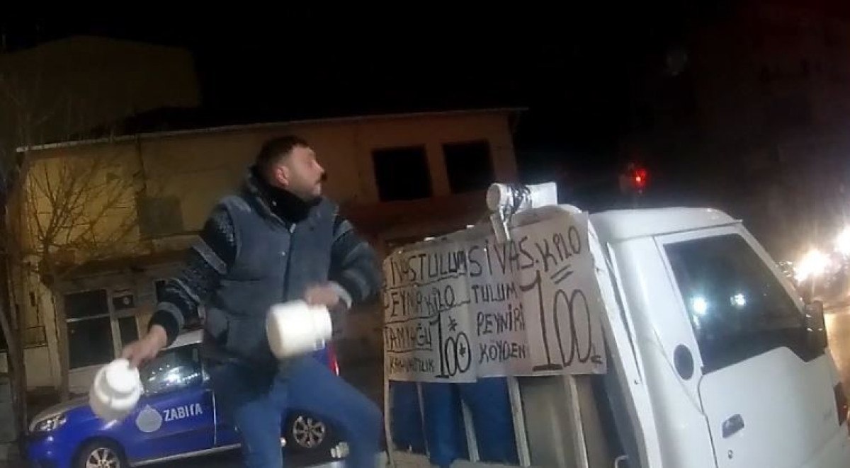 tekirdagda zabita ekiplerine kizip peynirleri sokaga firlattilar 0 PDkZuRWA