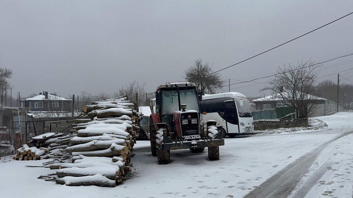 tekirdagin yuksek kesimlerinde kar yagisi 2