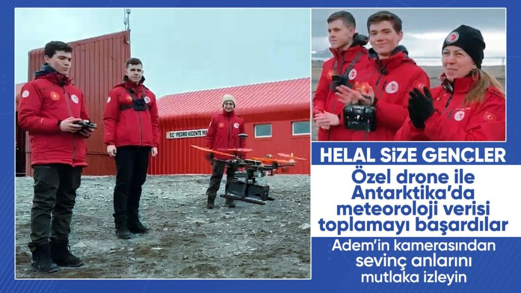 teknofest birincisi gencler antarktikada WcXymx2W