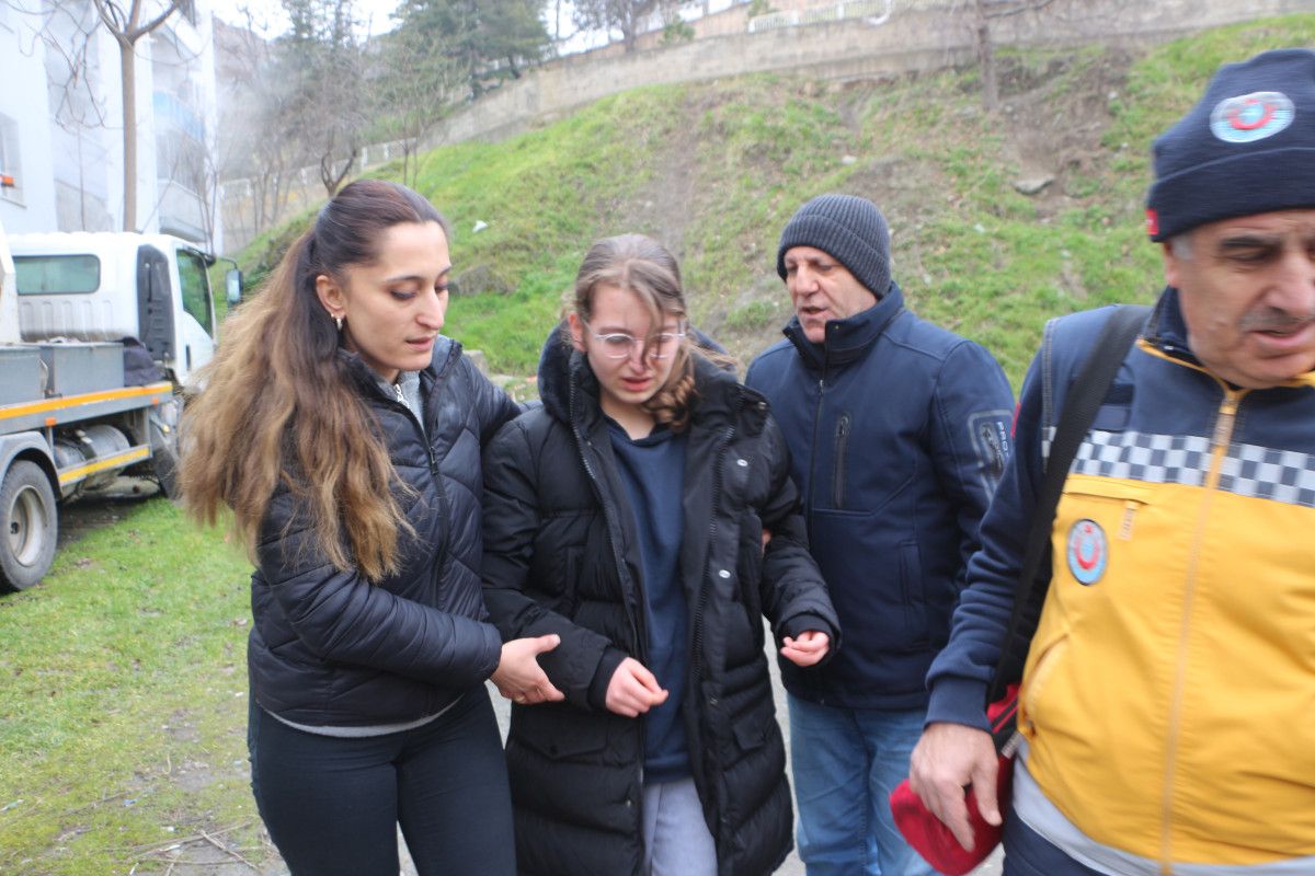 tokatta 6 katli apartmanda yangin 4