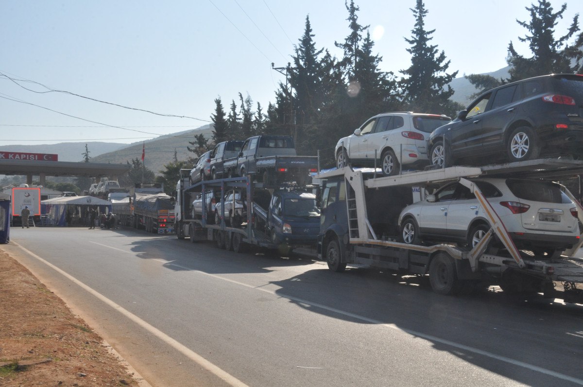 transit gecis ile suriyeye sifir ve ikinci el arac sevkiyatinda rekor 1 cTVE8OeJ