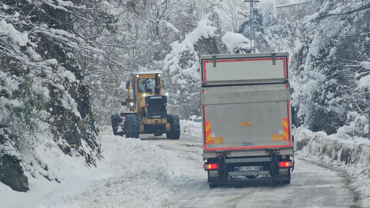 zonguldakta 67 koy yolu ulasima kapali 1 TeZGJT6F