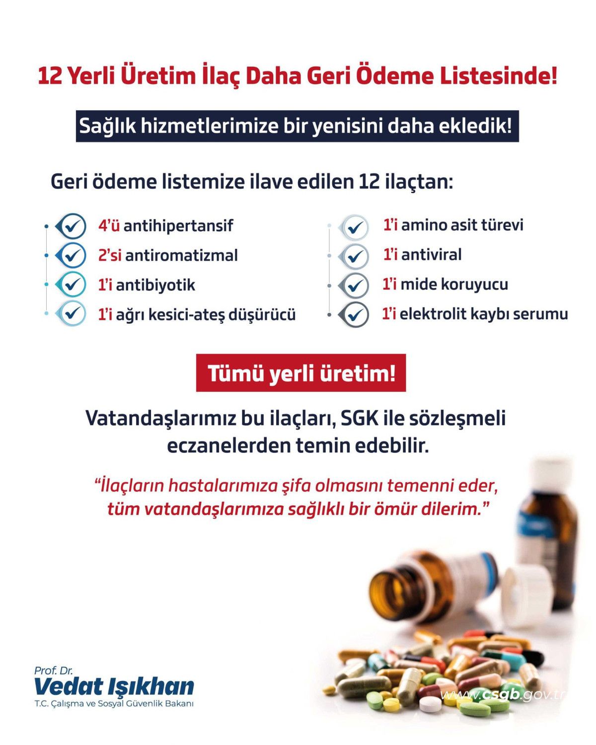 12 yerli uretim ilac daha geri odeme listesine alindi 0 WBZOtUn6