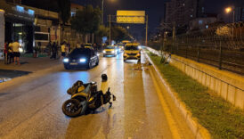 adanada otomobille carpisan motosikletteki yolcu oldu rXrY6FJc