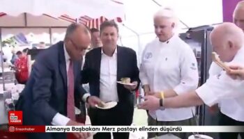 almanya basbakani merz pastayi elinden dusurdu AcT5Ye3x