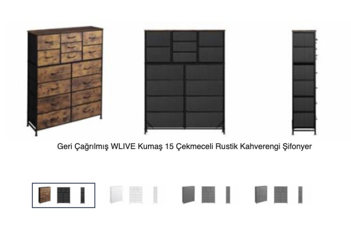 Amazon’da satılıyor! 6 bin adet şifonyer geri çağrıldı: İşte sebebi 1 amazonda satiliyor 6 bin adet sifonyer geri cagrildi iste sebebi 0 lsimKZv7