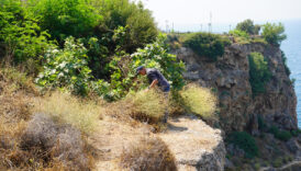 antalyada falezlerin gelini de yangindan etkilendi brkwnGKs