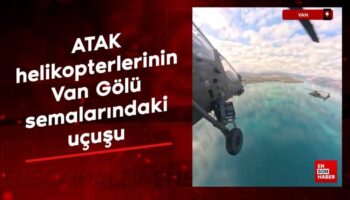 atak helikopterlerinin van golu semalarindaki ucusu sosyal medyada begeni topladi qTsImYGF
