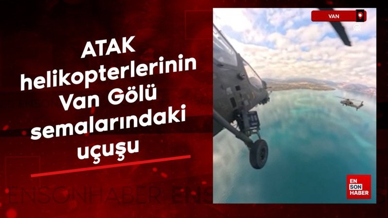 atak helikopterlerinin van golu semalarindaki ucusu sosyal medyada begeni topladi qTsImYGF