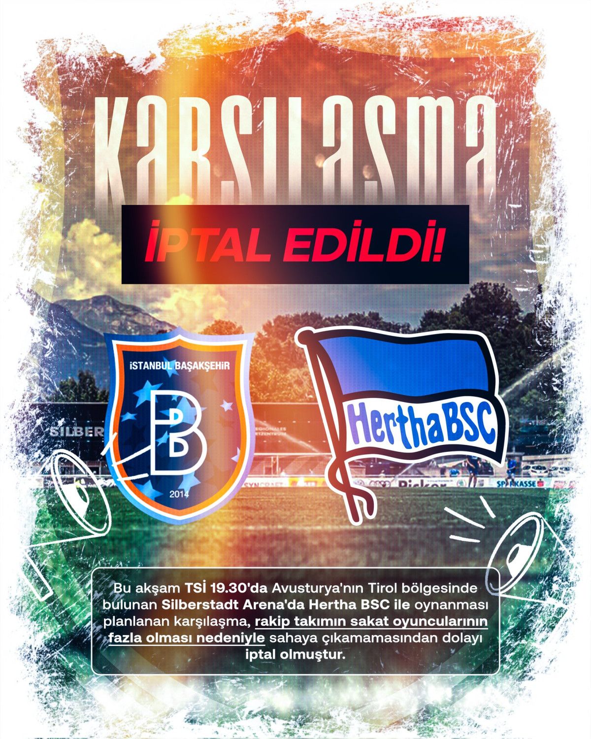 basaksehir hertha berlin hazirlik maci iptal edildi 0