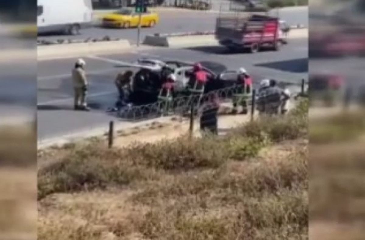 basaksehirde seyir halindeki otomobil alev topuna dondu 1 7hhyQcPa