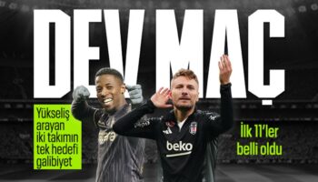 besiktas trabzonspor macinin ilk 11leri JrOzzf1R