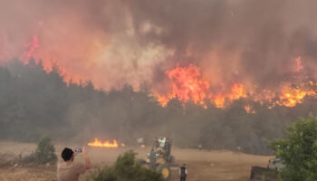 bilecikteki orman yanginindan urkuten goruntuler sUw5WWTm