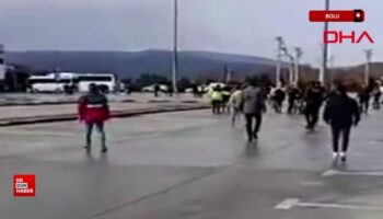 boluda fenerbahce ile amedspor taraftarlari dinlenme tesisinde kavga etti WQ9uDLme