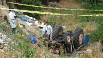 burdurda dereye devrilen traktorun surucusu oldu ugntrmiz