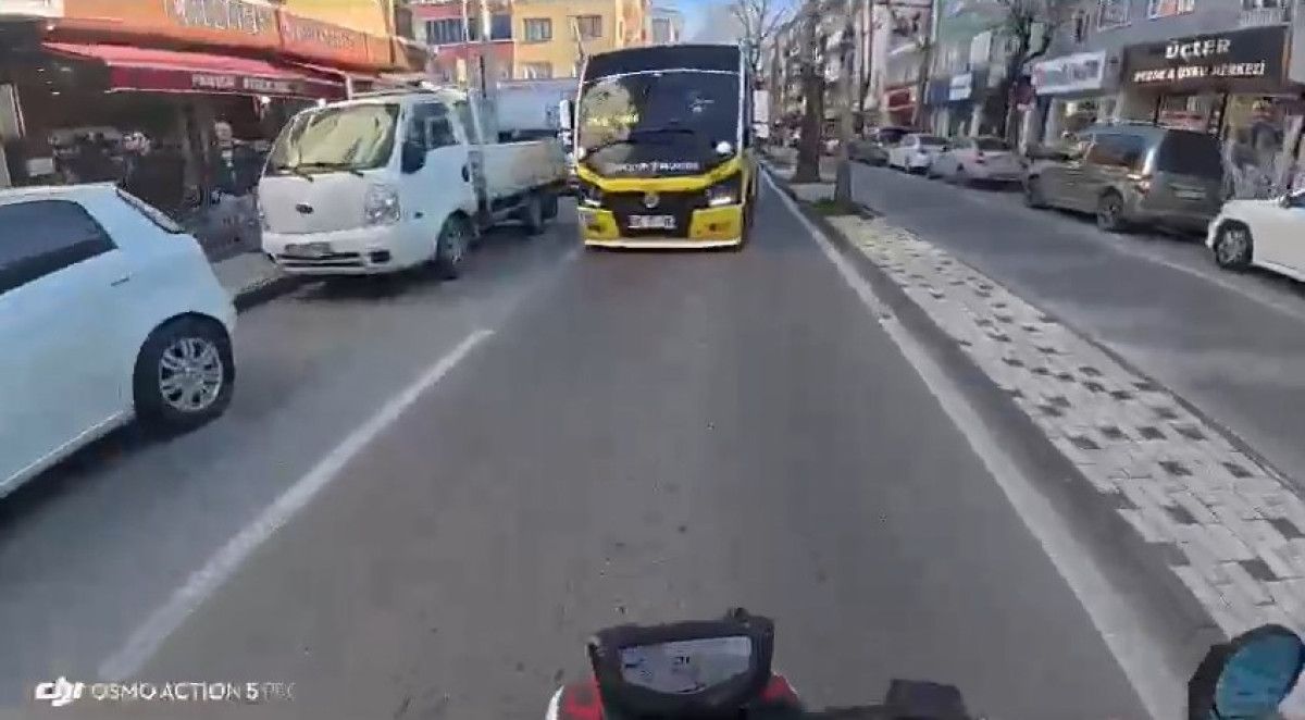 bursada kazadan kacarken ters yone girip otobuse carpti 1