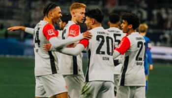 can uzunun gol attigi macta eintracht frankfurt holstein kieli maglup etti THy14MYF