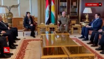 dem parti imrali heyeti kdp baskani mesut barzani ile gorustu VbnX2VzI