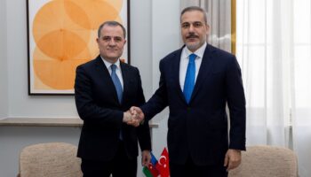 disisleri bakani fidan bosna hersekli ve azerbaycanli mevkidaslari ile gorustu X96VAI9z