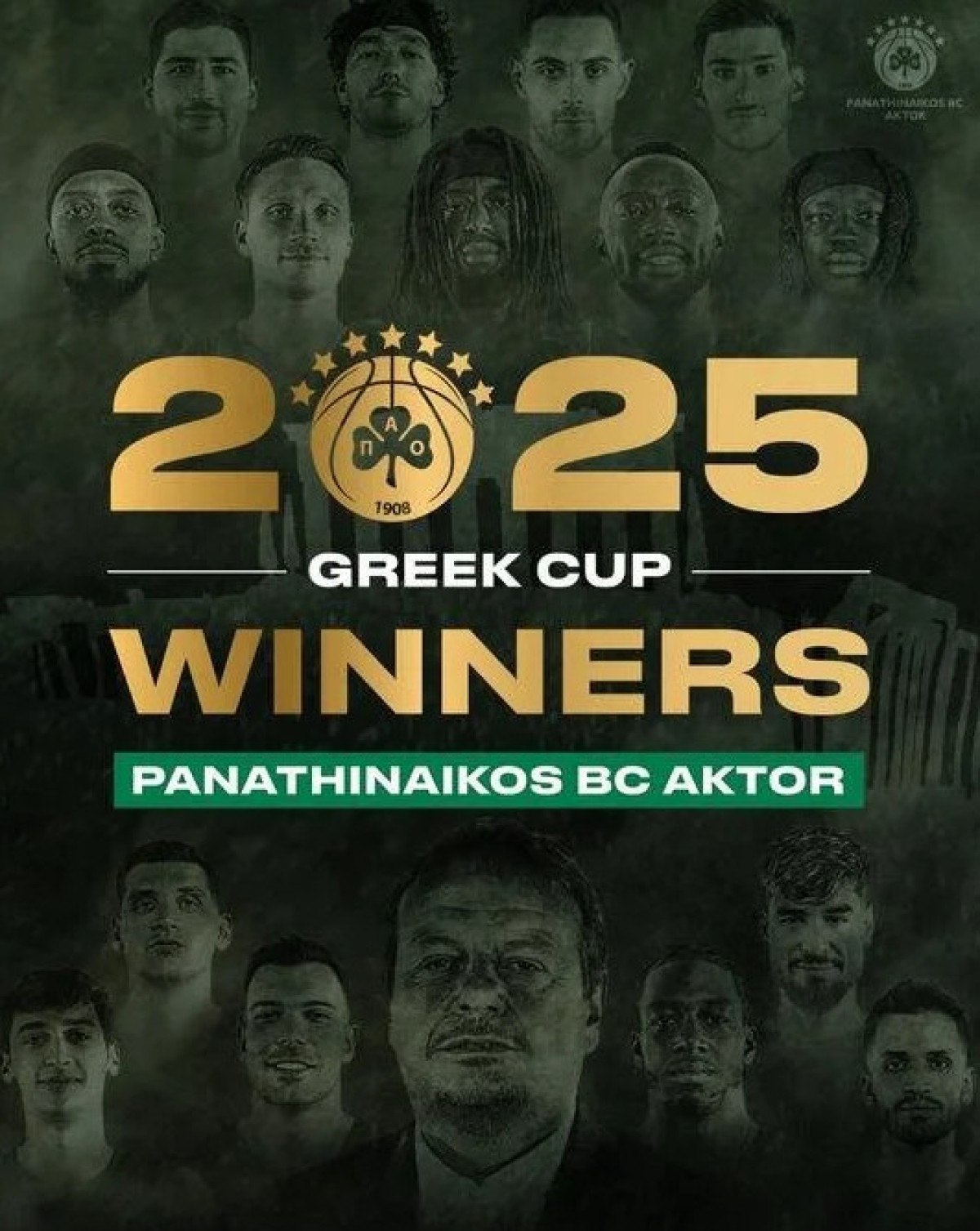 ergin atamanin calistirdigi panathinaikos yunanistan kupasinin sahibi oldu 1 IuRNGCbN