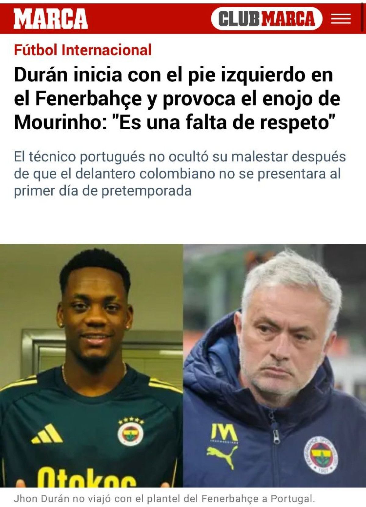 fenerbahceden mourinho duran iddiasina yalanlama 3