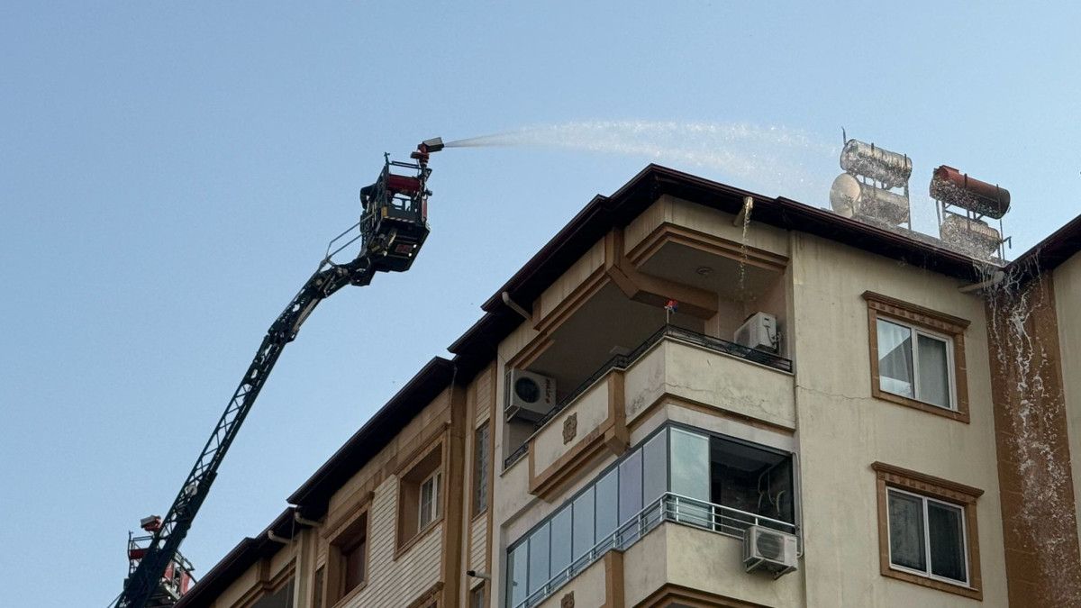 gaziantepte 6 katli binada yangin 2