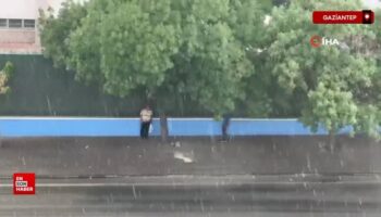 gaziantepte saganak ve dolu tRkeMFtR