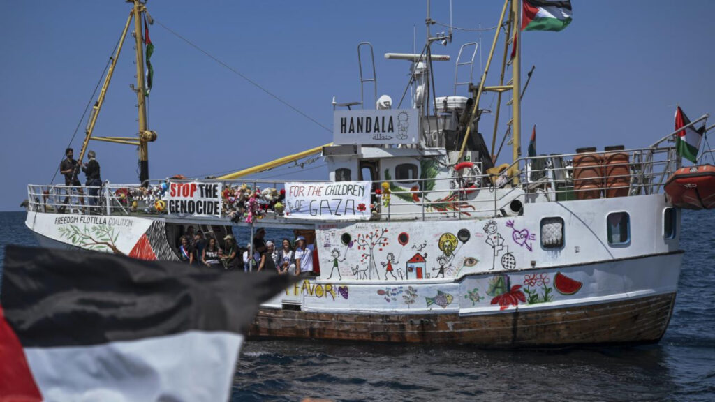 gazzeye yardim icin yola cikan handala gemisiyle iletisim kesildi icXN1GDA