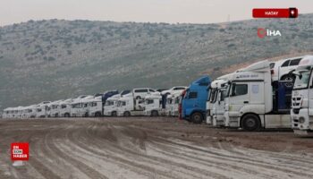 hatay cilvegozunde tir yogunlugu devam ediyor XeMja6hI