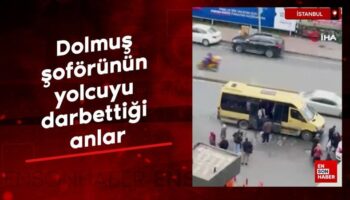 istanbulda dolmus soforunun yolcuyu darp ettigi anlar WKwuJfDa