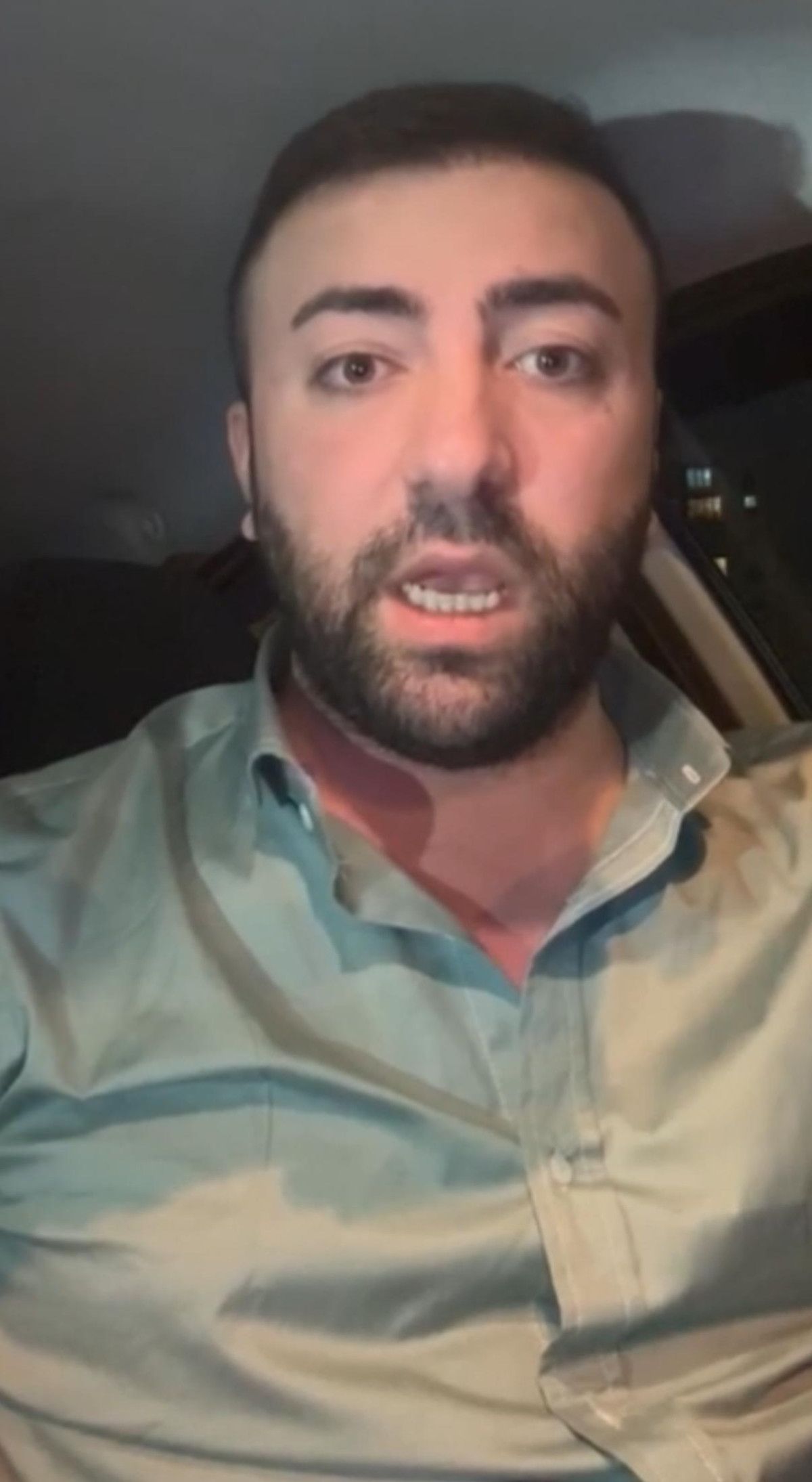 istanbulda otobusun onune kiran taksiciye yolcudan uyari polisim seni alirim 1