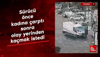 istanbulda surucu once kadina carpti sonra olay yerinden kacmak istedi jmpSnzTB