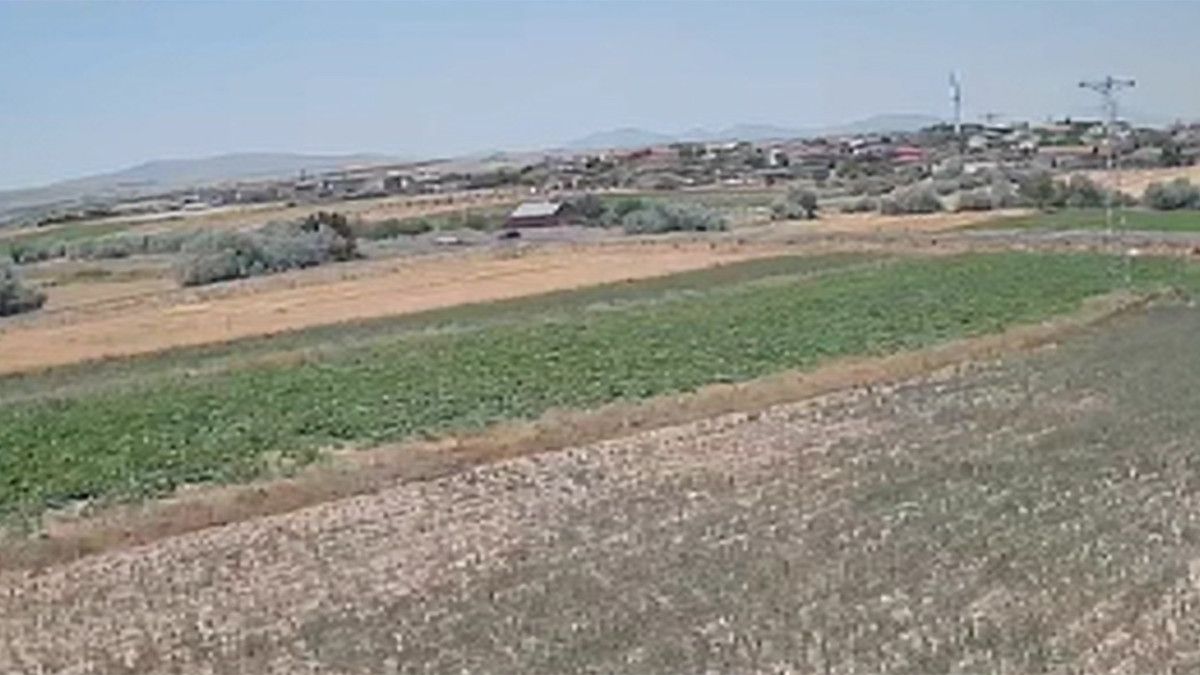 nevsehirde carpisan otomobiller tarlaya uctu 1 olu 0 SzYnTCEl