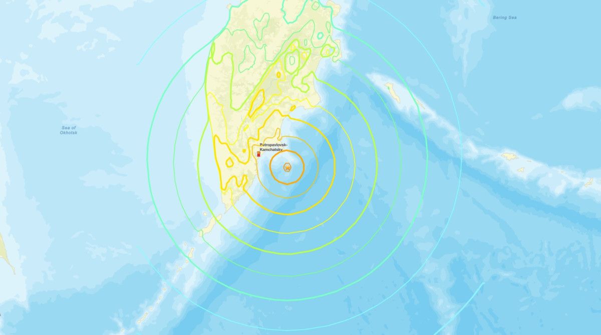 rusyadaki 88lik depremin ardindan tsunami uyarisi yuksek bir yerlere cikin 1 Y315IBsp