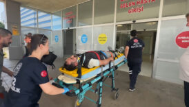 samsunda iscinin uzerine demir parcasi dustu FSsf12kB