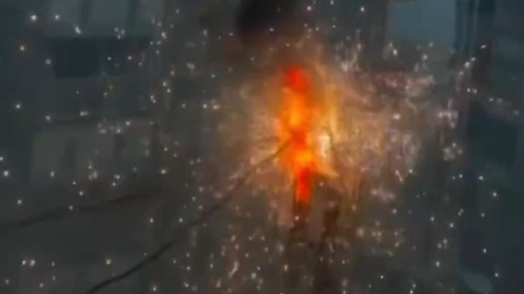 sanliurfada elektrik trafosu patladi I2IOYScy