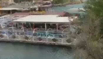 sanliurfada firtina duba restoran firat nehrinde suruklendi yIUb4RYx