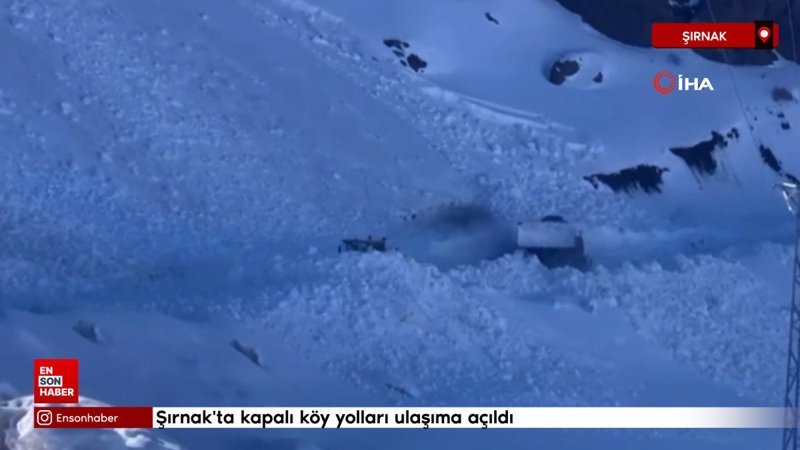 sirnakta kapali koy yollari ulasima acildi ZHtEaJz2