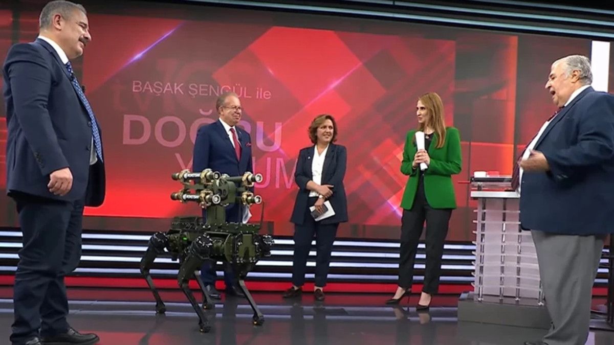 turkiyenin ilk fuze atan robot kopegi koz tv100de tanitildi 1 yVImPKnp