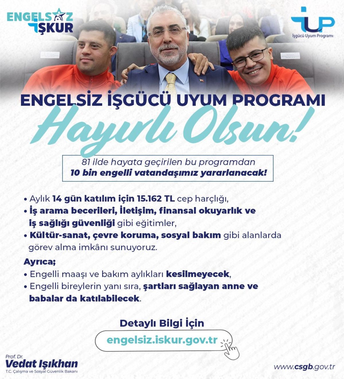 vedat isikhandan engelsiz isgucu uyum programina iliskin aciklama 0 Qh3Xjs46