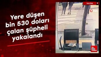 yalovada yere dusen bin 530 dolari calan supheli yakalandi Rg6T5gDT