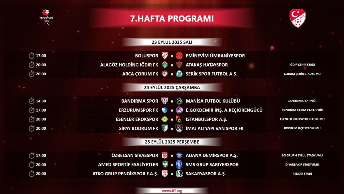 1 ligde 5 haftalik mac programi belli oldu 2