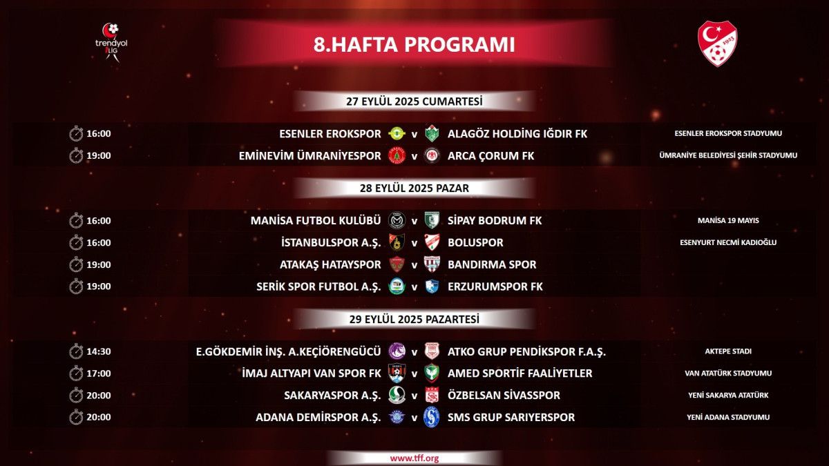 1 ligde 5 haftalik mac programi belli oldu 3 eNterYu2