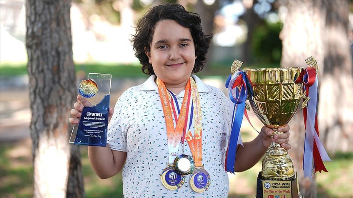 12 yaşındaki Atlas, matematikte üçüncü kez dünya şampiyonu 1 12 yasindaki atlas matematikte ucuncu kez dunya sampiyonu 0 XNDYMyWS