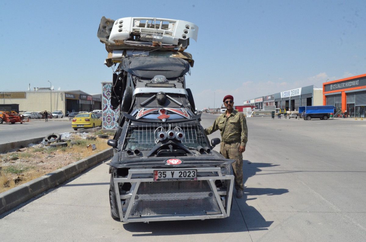 aksarayda bilim kurgu filmlerindeki araclari andiran otomobil trafikten menedildi 2 XjkVl7pb