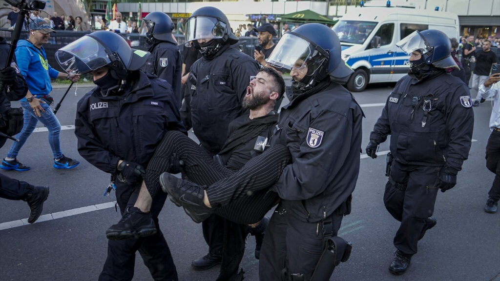 alman polisinden filistine destek eylemine sert mudahale CTh5FAwP