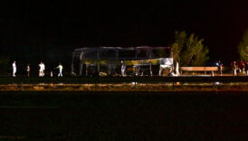 ankarada otobus kule dondu yolcular son anda kurtuldu hNCUT2lj